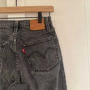 Levi's Dark Gray 501 Jeans